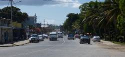 Wide main street in Luganville